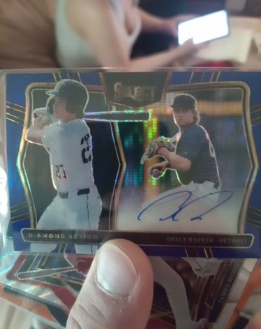 2025 Panini Select #DAS-BR Bryce Rainer — front