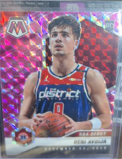 2020-21 Panini Mosaic #272 Deni Avdija NBA Debut — front