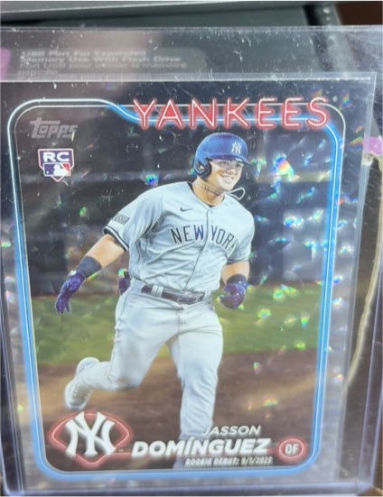 2024 Topps #60 Jasson Dominguez — front