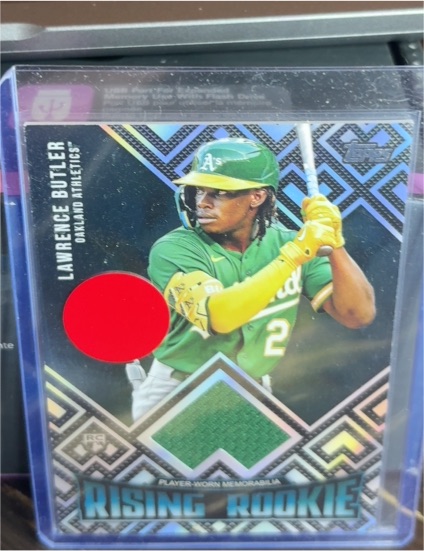 2024 Topps Update #RRR-LB Lawrence Butler Rising Rookie Relic — front