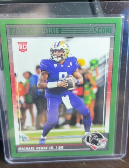 2024 Panini Score #323 Michael Penix Jr. — front