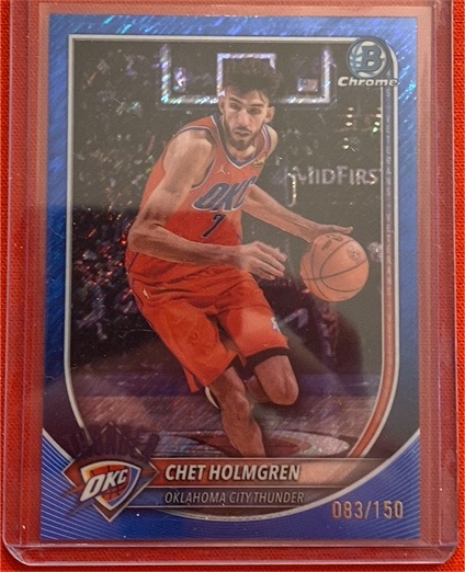 2025 Bowman Chrome #BCV-108 Chet Holmgren — front