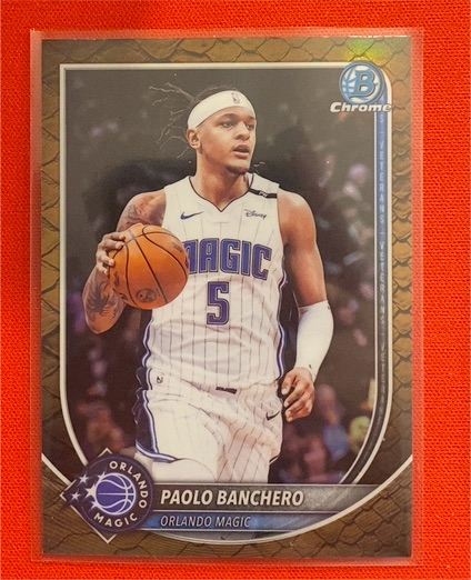2025 Bowman Chrome #BCV-94 Paolo Banchero — front