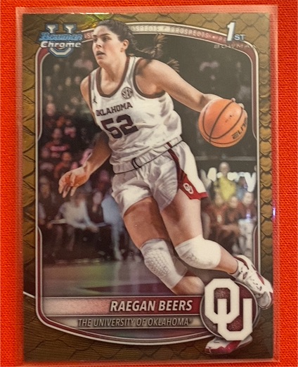 2025-26 Topps Bowman Chrome #BCP-65 Raegan Beers — front