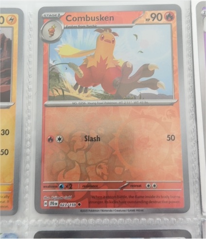 2023 Pokémon SV09: Journey Together #023 Combusken — front