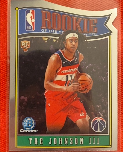 2025 Topps Bowman Chrome #RY-6 Tre Johnson III — front