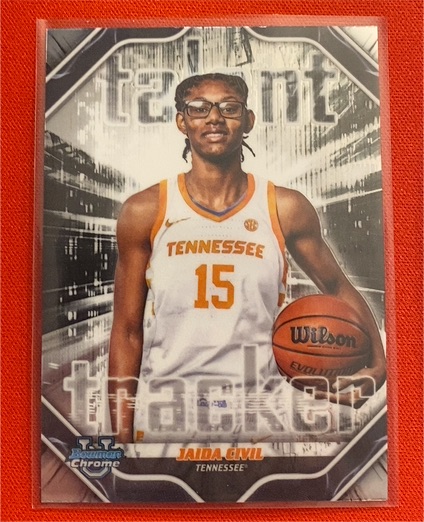 2025-26 Bowman Chrome Talent Tracker #TT-23 Jaida Civil — front