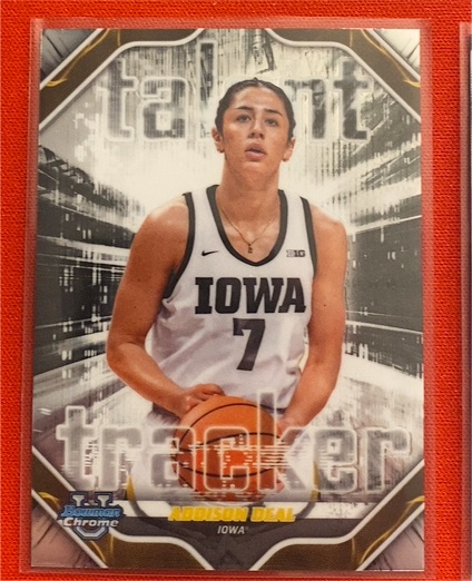 2025 Bowman Chrome Talent Tracker #TT-24 Addison Deal — front