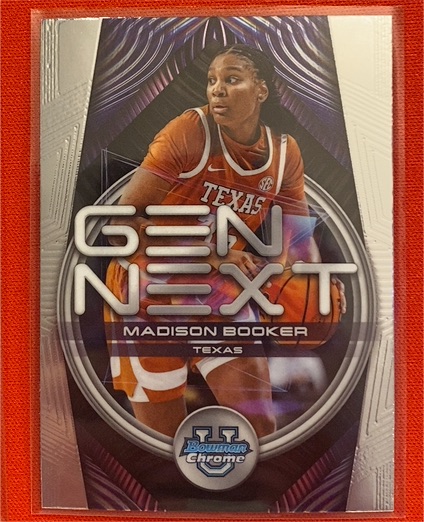 2025-26 Bowman Chrome #GN-20 Madison Booker — front