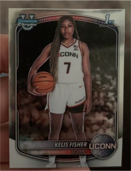 2025-26 Bowman Chrome Basketball Prospects #BCP-89 Kelis Fisher — front