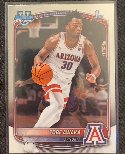 2025-26 Bowman Basketball Prospects #BPP-79 Tobe Awaka — front