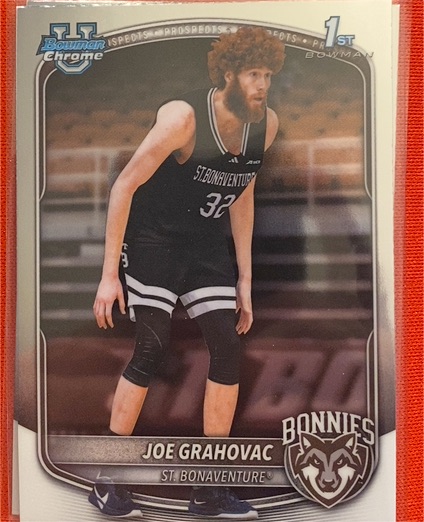 2025-26 Bowman Chrome #BCP-24 Joe Grahovac — front