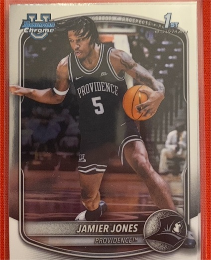 2025-26 Topps Bowman Chrome #BCP-59 Jamier Jones — front