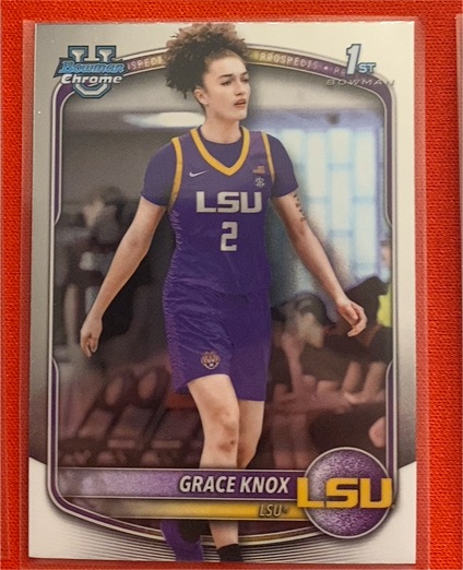 2025-26 Topps Bowman Chrome #BCP-48 Grace Knox — front