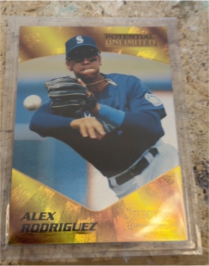 1995 Select Certified Edition #20 Alex Rodriguez Potential Unlimited — front