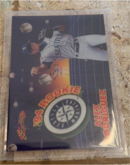 1994 Sportflics Rookie/Traded #TR11 Alex Rodriguez — front