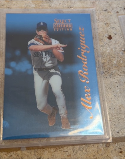 1996 Select Certified Edition #6 Alex Rodriguez — front