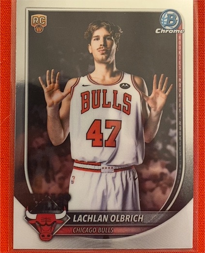 2025 Bowman Chrome #BCV-51 Lachlan Olbrich — front