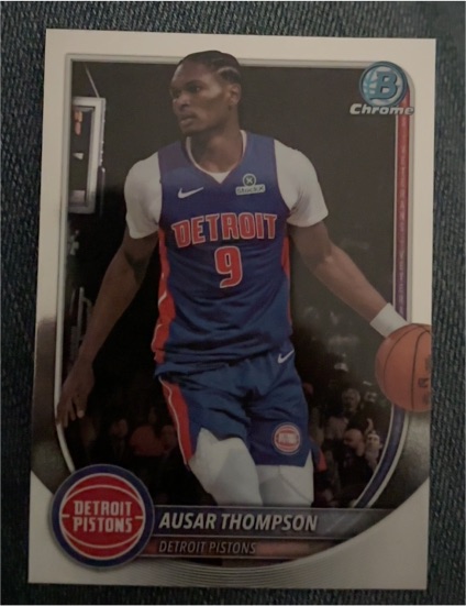 2025-26 Topps Bowman Chrome #BCV-76 Ausar Thompson — front