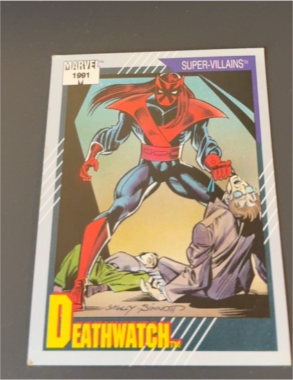 1991 Impel Marvel Universe Series 2 #80 Deathwatch — front