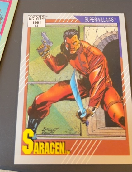 1991 Impel Marvel Universe Series 2 #77 Saracen — front
