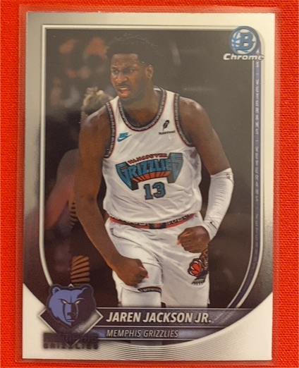 2025-26 Bowman Chrome #BCV-137 Jaren Jackson Jr. — front