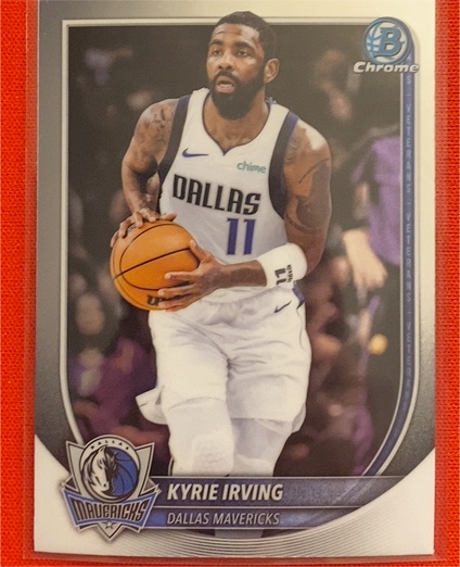 2025 Bowman Chrome #BCV-130 Kyrie Irving — front