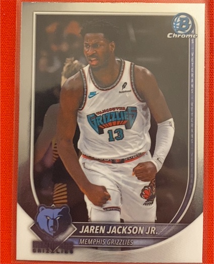 2025-26 Bowman Chrome #BCV-137 Jaren Jackson Jr. — front