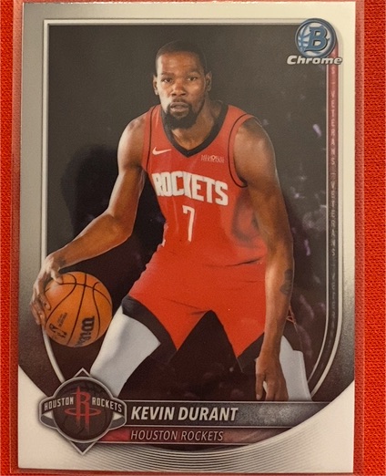 2025-26 Bowman Basketball #125 Kevin Durant — front