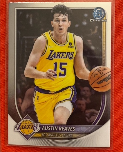 2025-26 Bowman Chrome #BCV-193 Austin Reaves — front