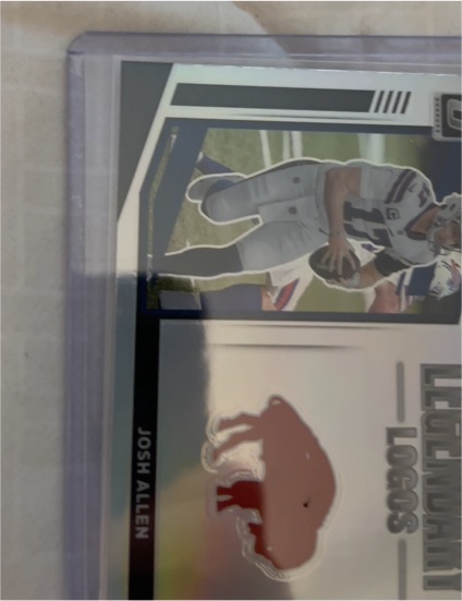 2021 Panini Donruss Optic #LL-20 Josh Allen Legendary Logos — front