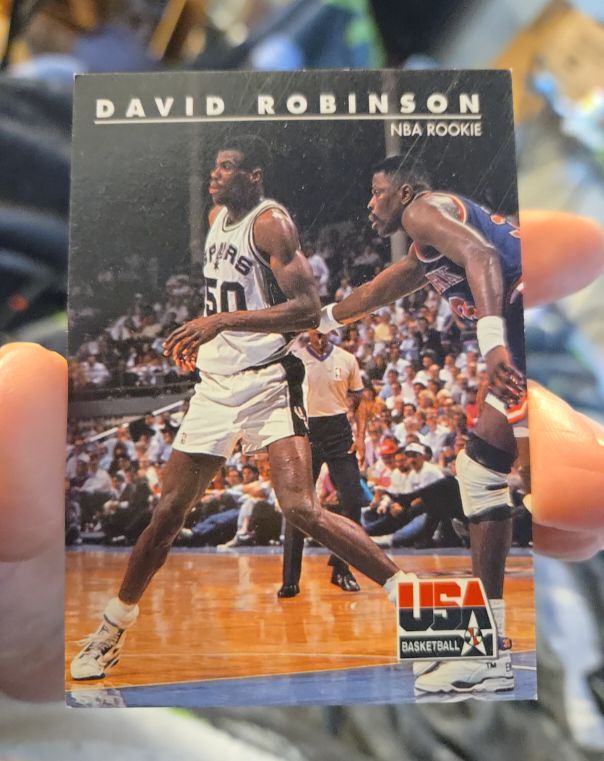 1992 Skybox USA #74 David Robinson — front
