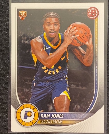 2025-26 Bowman #39 Kam Jones — front
