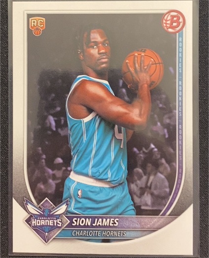 2025-26 Bowman #33 Sion James — front