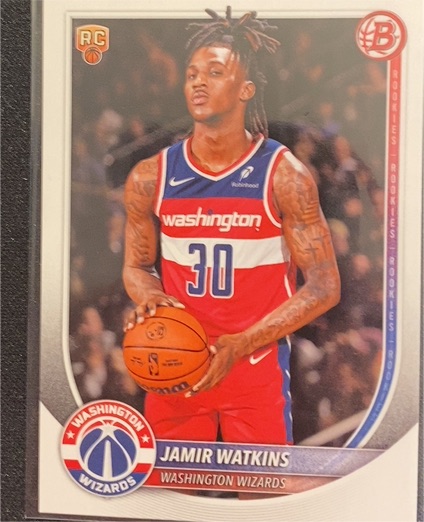 2025-26 Bowman #44 Jamir Watkins — front