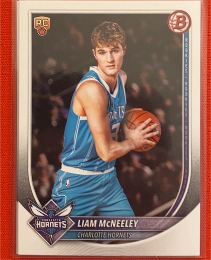 2025-26 Bowman #29 Liam McNeeley — front