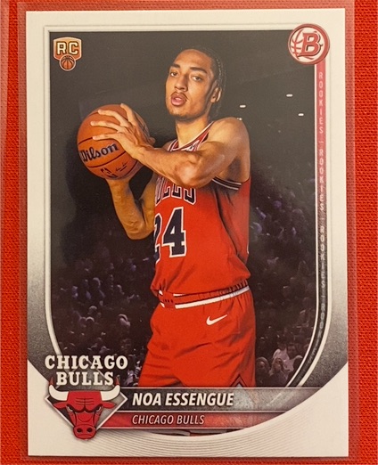 2025-26 Bowman #12 Noa Essengue — front