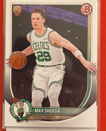 2025-26 Bowman #53 Max Shulga — front
