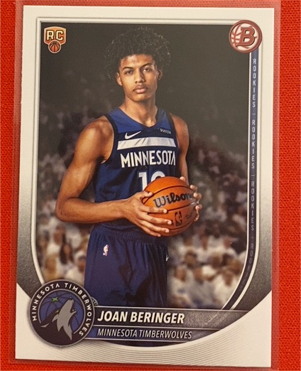 2025-26 Bowman #17 Joan Beringer — front