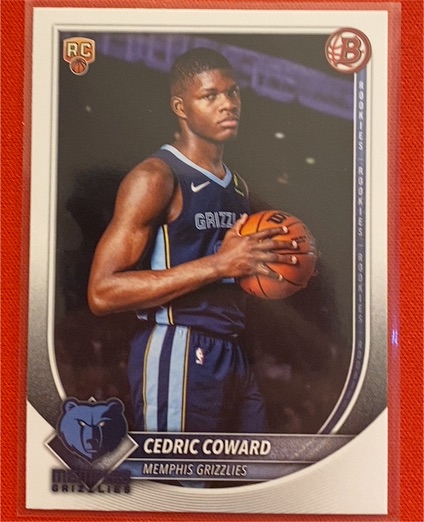 2025-26 Bowman #11 Cedric Coward — front