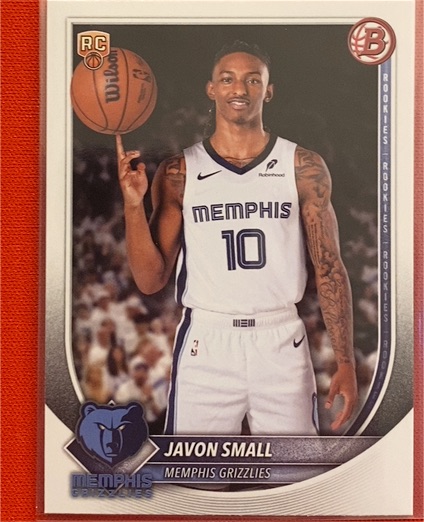 2025-26 Bowman #46 Javon Small — front