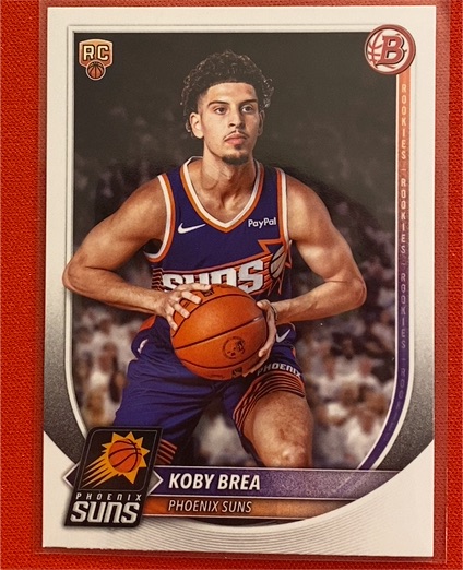 2025-26 Bowman Basketball #42 Koby Brea — front