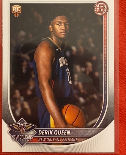 2025-26 Bowman #13 Derik Queen — front