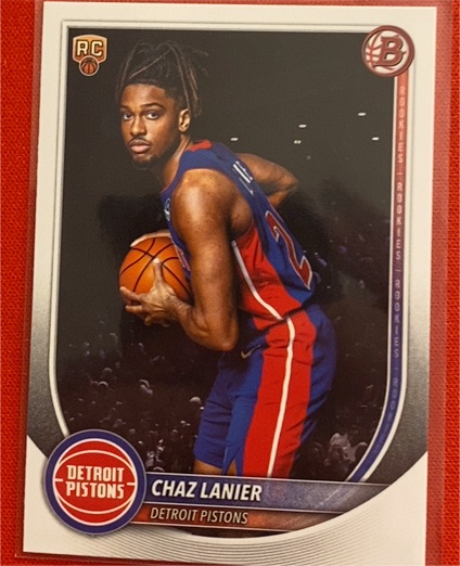 2025-26 Bowman #38 Chaz Lanier — front
