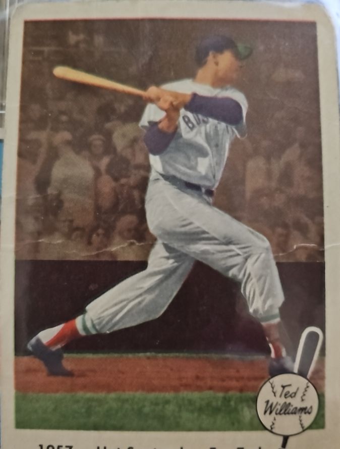 1959 Fleer #60 Ted Williams More Records For Ted — front