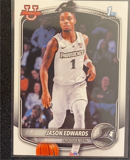 2025-26 Bowman Basketball Prospects 1st Bowman #BPP-16 Jason Edwards — front