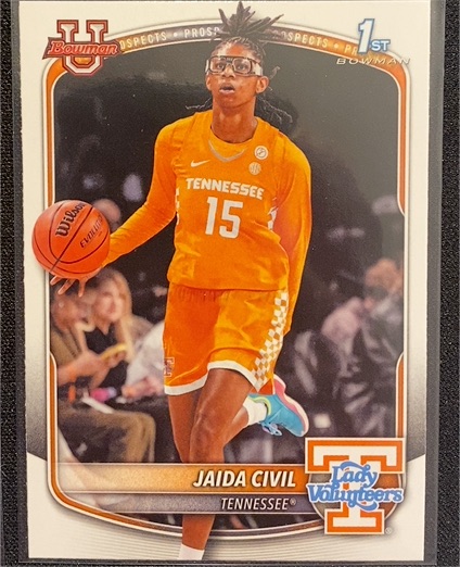 2025 Bowman U #BPP-74 Jaida Civil — front
