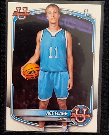 2025 Bowman U #BPP-91 Ace Flagg — front