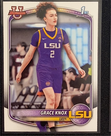 2025-26 Bowman Basketball Prospects #BPP-48 Grace Knox — front