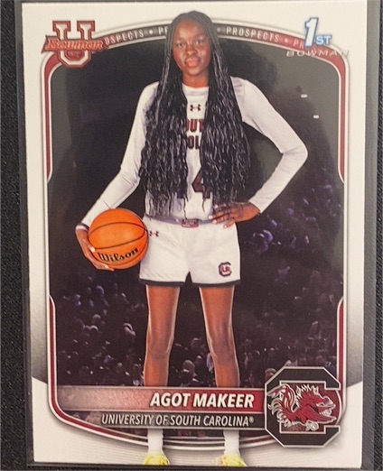 2025-26 Bowman #BPP-34 Agot Makeer — front